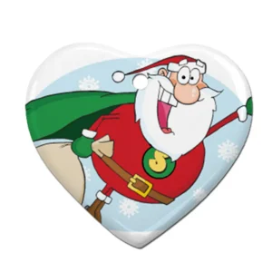 DIY Ready Personalized 3'' Ceramic Christmas Ornament for Custom Sublimation by Blanks